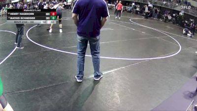 150 lbs Quarterfinal - Henry Hagedorn, Norris Wrestling Club vs Mathis Schneider, Seward Wrestling Club