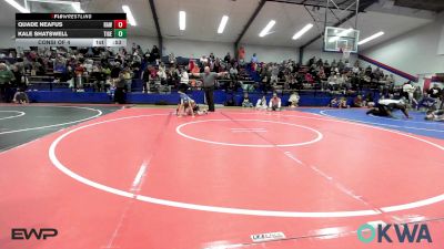 75 lbs Consi Of 4 - Quade Neafus, Raw Wrestling Club vs Kale Shatswell, Tiger Trained Wrestling