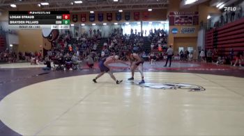 165 lbs Champ. Round 2 - Logan Straub, North Iowa Area Community College vs Brayden Pillars, Cornell College