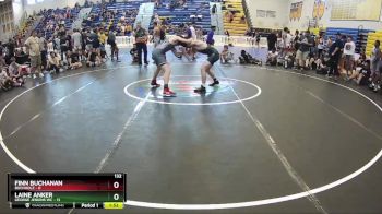 132 lbs Quarters & Wb (16 Team) - Laine Anker, George Jenkins WC vs Finn Buchanan, Buchholz