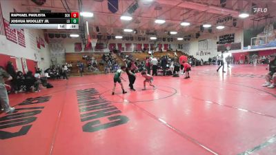 64-69 lbs Round 2 - Raphael Paulista, So Cal Hammers vs Joshua Woolley Jr., Lemon Grove