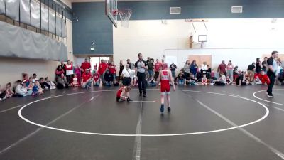 50 lbs Champ. Round 1 - Marleigh Perkins, Grace Wrestling Club vs Briley Todd, Oakley Hornets Wrestling Club, Inc.