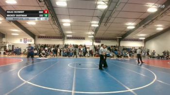 113 lbs Quarterfinal - Isaac Schmidt, Chadron vs Mickey Gustman, Lingle-Ft. Laramie/Southeast
