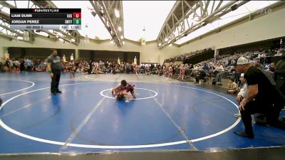 97 lbs Rr Rnd 5 - Liam Dunn, Garden State Grapplers vs Jordan Perez, Smitty's Barn ES