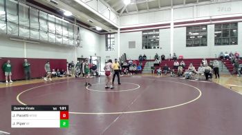 132 lbs Quarterfinal - Jack Pacetti, Metrolina Christian vs Jack Piper, Blessed Trinity