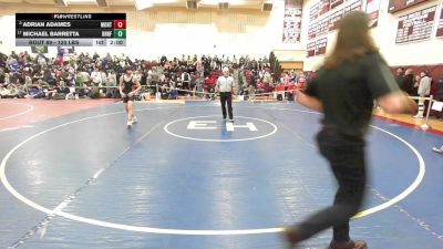 120 lbs Round Of 16 - Adrian Adames, Montville/Plainfield vs Michael Barretta, Branford