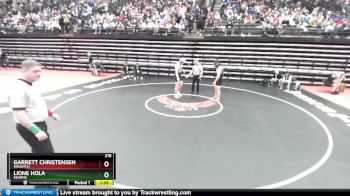 215 lbs Semifinal - Garrett Christensen, Wasatch vs Lione Hola, Kearns