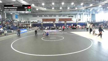 138 lbs Round 2 (3 Team) - Reid Richardson, Maine-Endwell Sr HS vs Brody Franklin, Long Beach Sr