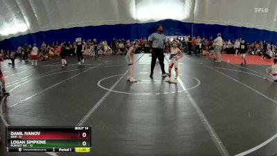 56 lbs Round 5 (6 Team) - Logan Simpkins, Pursuit WC vs Danil Ivanov, OMP