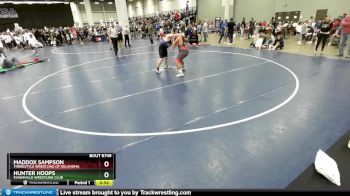 160 lbs 5th Place Match - Hunter Hoops, Evansville Wrestling Club vs Maddox Sampson, Threestyle Wrestling Of Oklahoma