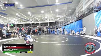 46 lbs Quarterfinal - Maxwell Hunsel, Greater Heights vs Boston Kinder, Nixa
