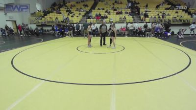 130 lbs Rr Rnd 1 - JULIANA CERVANTES, Tahlequah Girls HS vs Kaylee Herd, Lebanon Girls HS