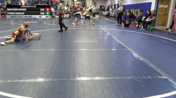 66 lbs Consy 5 - Brayden Rozzo, Chartiers-Houston vs Tyson Dunlap, Young Guns