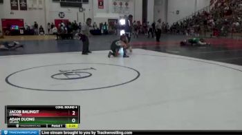 138 lbs Cons. Round 4 - Adam Duong, Upland vs Jacob Balingit, Etiwanda