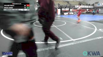 155 lbs 2nd Place - Briar James, Sallisaw Takedown Club vs Collier Tracy, ICEFIGHTER U