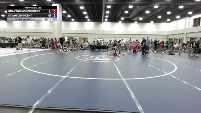 138 lbs Cons. Round 2 - Braxton Montgomery, AL vs Dylan DeVincent, OH