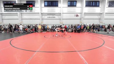 S-120 lbs Round Of 32 - Colin Zito, NY vs Kingston Stricker, MI