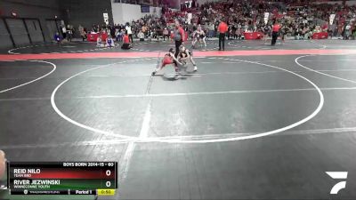 60 lbs Cons. Round 4 - River Jezwinski, Winneconne Youth vs Reid Nilo, Team Bro