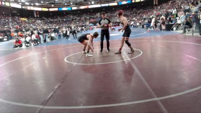 3A 175 lbs Cons. Round 1 - Eli Morris, Lakeside vs Wyatt Moura, Tri-Valley