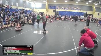 92/104 Round 1 - Micah Waddell, Gaston Grizzlies vs James Satterfield, Palmetto State Wrestling Acade