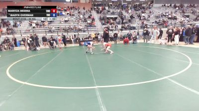 46 kg Cons. Sub-quarters - Maritza Medina, Team Idaho Wrestling Club vs Madyn Overman, Valiant Wrestling Club