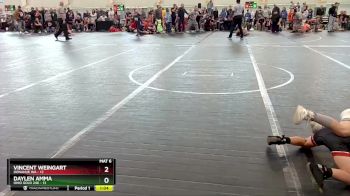 48 lbs Round 2 (6 Team) - Kasey Kaliszewski, Donahue WA vs Cale Hinkle, Wrestling Mill