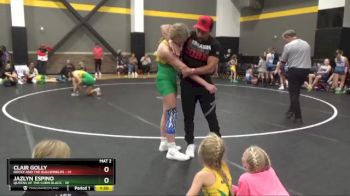 135 lbs Round 2 (4 Team) - Clair Golly, Rocky And The Bullwinkles vs Jazlyn Espino, Queens Of The Corn Black