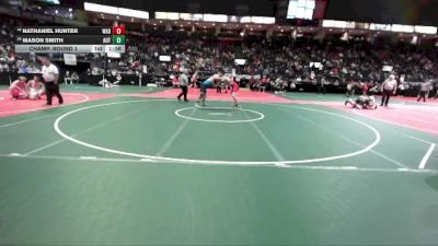 176 lbs Champ. Round 1 - Mason Smith, AUT1 vs Nathaniel Hunter, WAD1