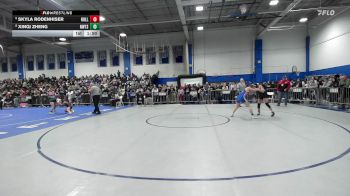 120 lbs Round Of 16 - Skyla Rodenhiser, Holliston vs Xinqi Zheng, Newton South