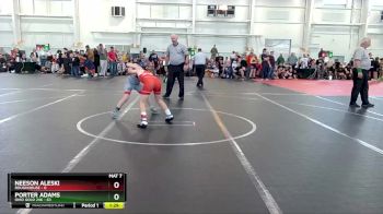 92 lbs Round 3 (6 Team) - Neeson Aleski, Roughhouse vs Porter Adams, Ohio Gold 24K