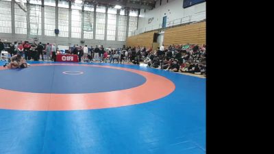 92 M Quarterfinal - Thomas Rousseau, Edmonton Wrestling Club vs Judah Arthurs, USask/Saskatoon Wrestling Club