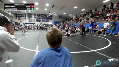 58 lbs Semifinal - Baker James, Jacket Wrestling Club vs Jaxon Ditmore, Team Tulsa Wrestling Club
