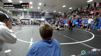 58 lbs Semifinal - Baker James, Jacket Wrestling Club vs Jaxon Ditmore, Team Tulsa Wrestling Club