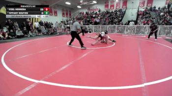 115 lbs 1st Place Match - Itzel Herrera, Corona vs Tiffany Nguyen, Santa Ana