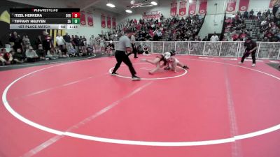 115 lbs 1st Place Match - Itzel Herrera, Corona vs Tiffany Nguyen, Santa Ana