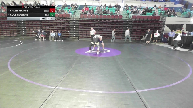 126 lbs Consi Of 8 #2 - Caleb Mathis, North Augusta vs Cole Sowers ...