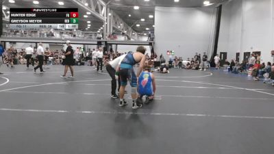 150 lbs Round 1 (6 Team) - Greyson Meyer, Rebellion vs Hunter Edge, Frost Gang