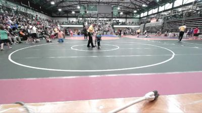 61-65 lbs Cons. Semi - Jaxon Eisch, Team Nazar vs James Klockowski, Champaign Wrestling Club