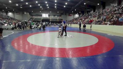 52 lbs Quarterfinal - Cannon Eckhardt, Backyard Brawlers Wrestling Club vs Riley Finnegan, Coweta Cobras Wrestling Club