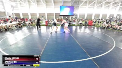 215 lbs Round 1 (8 Team) - Brady Brown, Pennsylvania vs Sam Tanner, Utah Gold