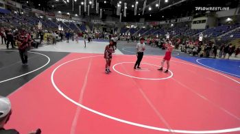 116 lbs 5th Place - Landon Lockhart, Kremmling Mustangs vs Taylor Armstead, Western Slope Elite