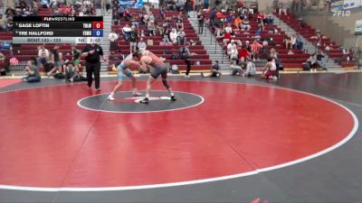 120 lbs Cons. Round 2 - Gage Loftin, Team Real Life Wrestling vs Tre Hallford, Fighting Squirrels Wrestling Club