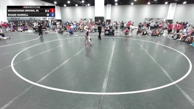 120 lbs Devastating Brown, Jr., Kansas Blue vs Shade Harrell, Arkansas