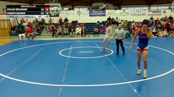 132 lbs Round 2 (3 Team) - Joseph Madrid, Coolidge High School vs Collin Bielmann, Empire High School