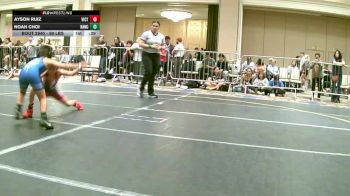 69 lbs Consi Of 8 #2 - Ayson Ruiz, Victory Wrestling-Central WA vs Noah Choi, Rancho Bernardo HS