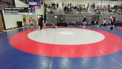 135 lbs Rr Rnd 2 - Michael Lencrerot, III, Glasgow Wrestling Academy vs Parker Shealey, The Colosseum Training Center