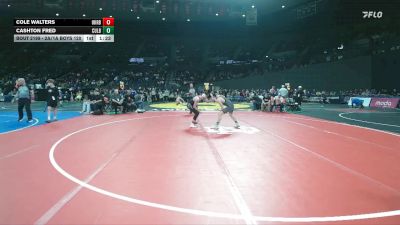 2A/1A Boys 120 3rd Place Match - Cole Walters, Oakridge Boys vs Cashton Fred, Culver Boys