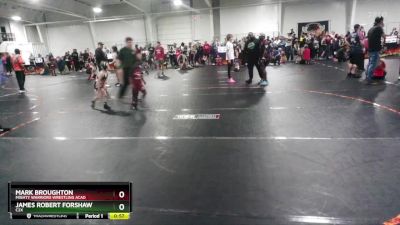 55 lbs Round 4 - James Robert Forshaw, C2X vs Mark Broughton, Mighty Warriors Wrestling Acad