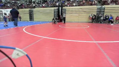 53 lbs 1st Place Match - Christian Nordyke, Region Wrestling Academy vs Case Hoehn, Maurer Coughlin Wrestling Club