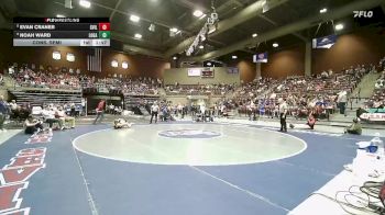 3A 126 lbs Cons. Semi - Evan Craner, Grantsville vs Noah Ward, Logan
